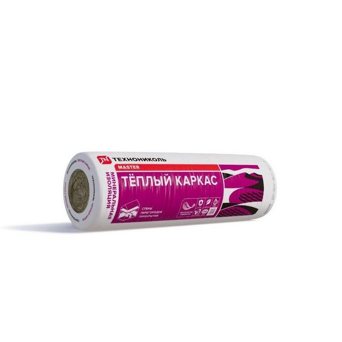 Утеплитель ТЕXНОНИКОЛЬ Тёплый каркас, 4000x1220x150